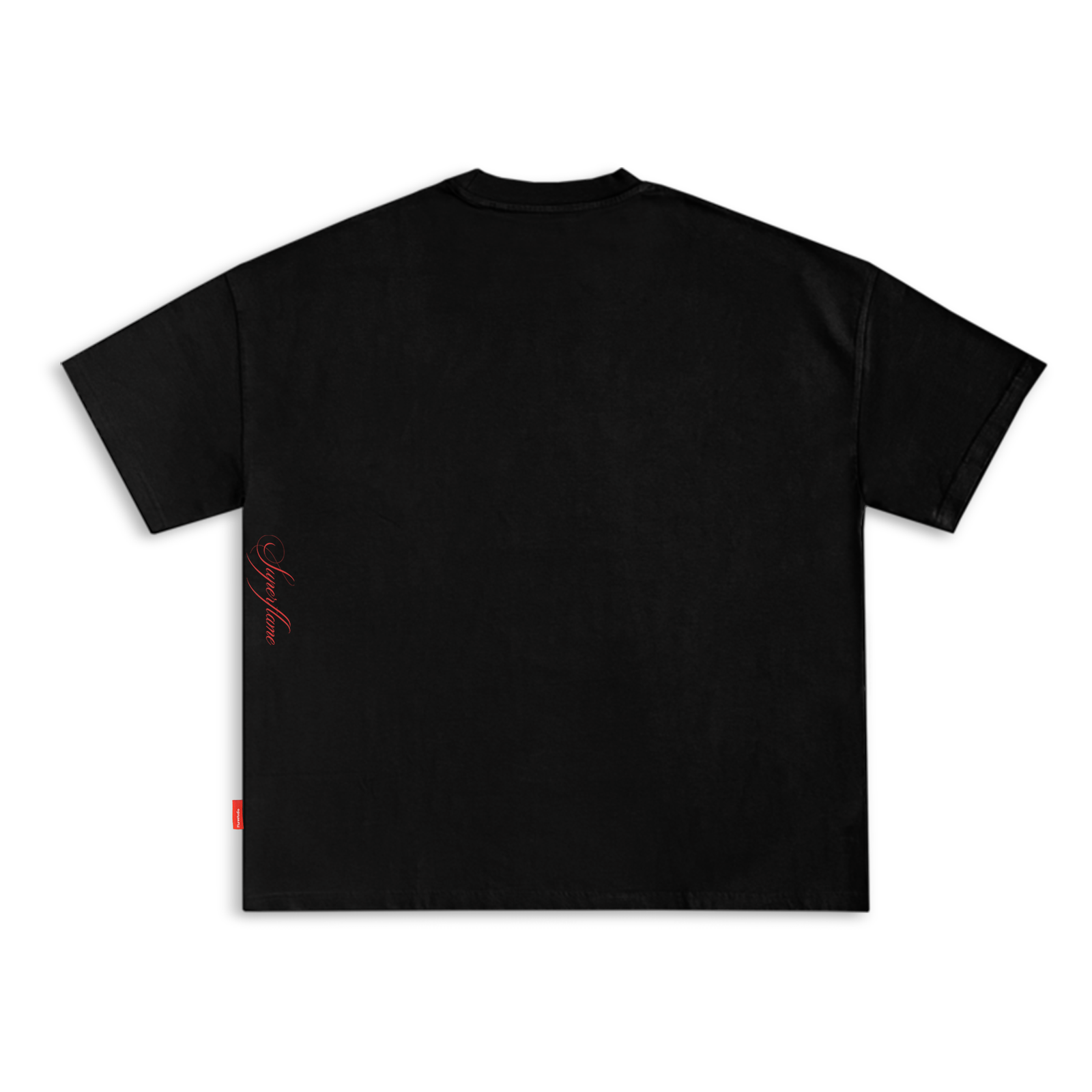Rusty Metal Logo T-shirt Black